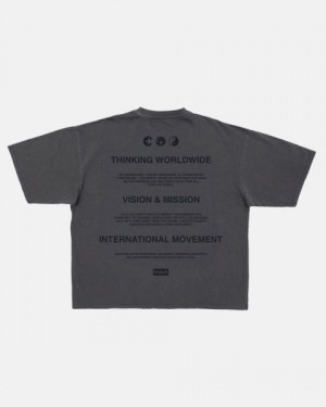Cold Culture About T Shirt Grey | 15293-SGWK