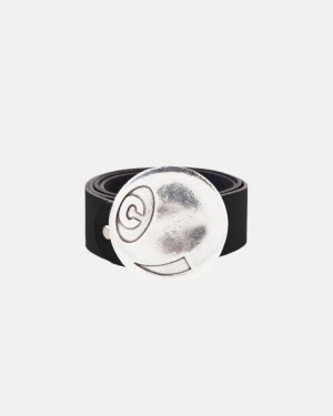 Cold Culture Billiard Belts Black | 80462-ZIGH