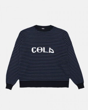 Cold Culture Delos Knitwear Blue | 15604-JSAL