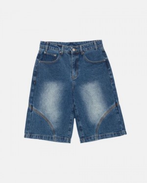 Cold Culture Destination Shorts Blue | 63982-YDHA