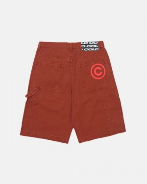 Cold Culture Double Knee Shorts Copper Blue | 68294-KLCR