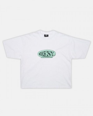 Cold Culture Fortune T Shirt White | 58197-UDZV