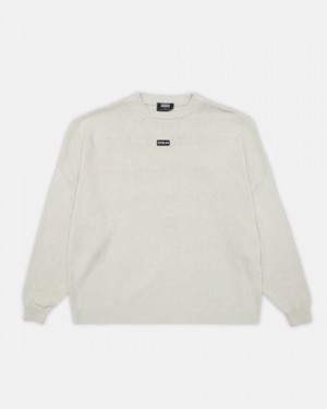 Cold Culture Logotype Knitwear Grey | 70916-RTHY