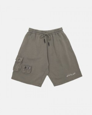 Cold Culture Multi-pocket Shorts Multicolor / Green | 83701-FVUY