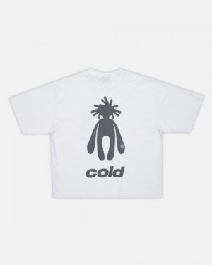 Cold Culture New In Town T Shirt White | 59683-GFOK