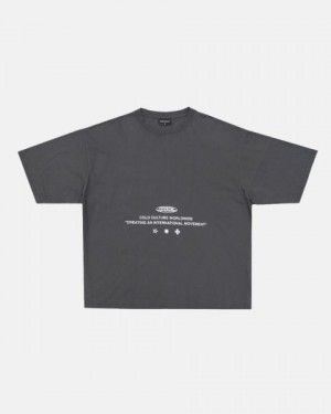 Cold Culture Now If T Shirt Grey | 87135-SDZC
