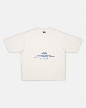 Cold Culture Now If T Shirt White | 39270-VLDZ