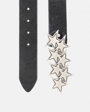 Cold Culture Stars Belts White | 63450-YMHZ