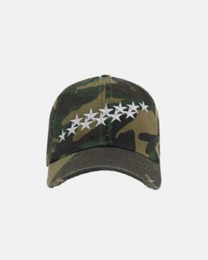 Cold Culture Stars Caps Camo | 86472-LDYQ