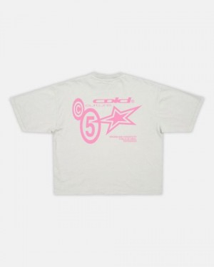 Cold Culture Supernova T Shirt Grey | 30295-LQIK