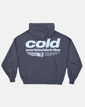 Cold Culture Tribe Hoodie White | 87936-VQYG