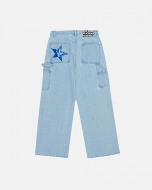 Cold Culture V1 Carpenter Pants Light Blue | 54367-AMLI