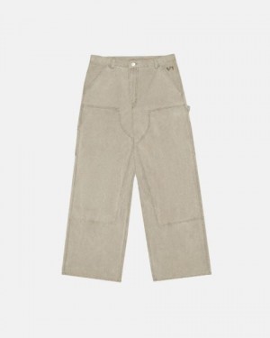 Cold Culture V1 Double Knee Pants Grey / Brown | 81350-RNQI