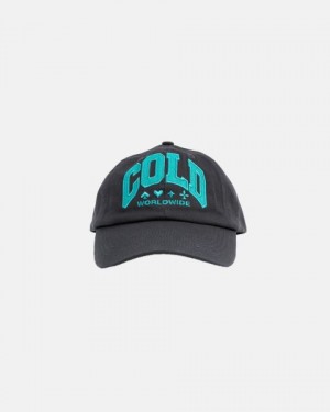 Cold Culture Varsity Caps Grey | 93058-OAPY