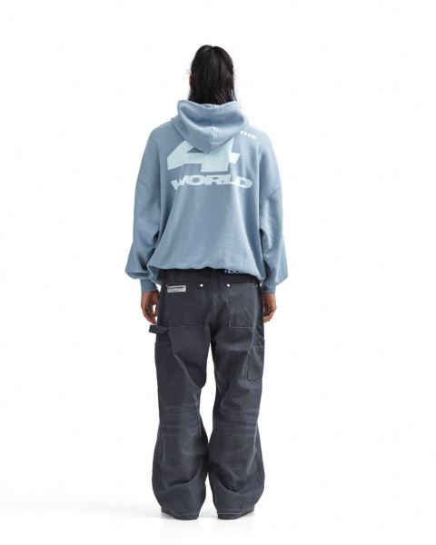 Cold Culture 4the World Hoodie Blue | 95143-TDRB