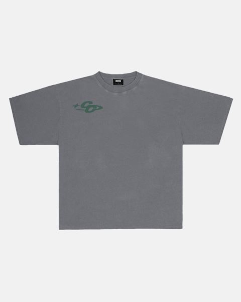 Cold Culture 4the World T Shirt Dark Grey | 58729-NTZJ