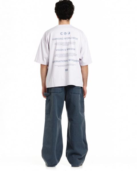 Cold Culture About T Shirt Light Lavender | 86127-YFET