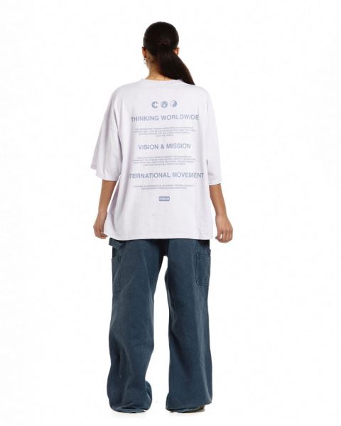 Cold Culture About T Shirt Light Lavender | 86127-YFET