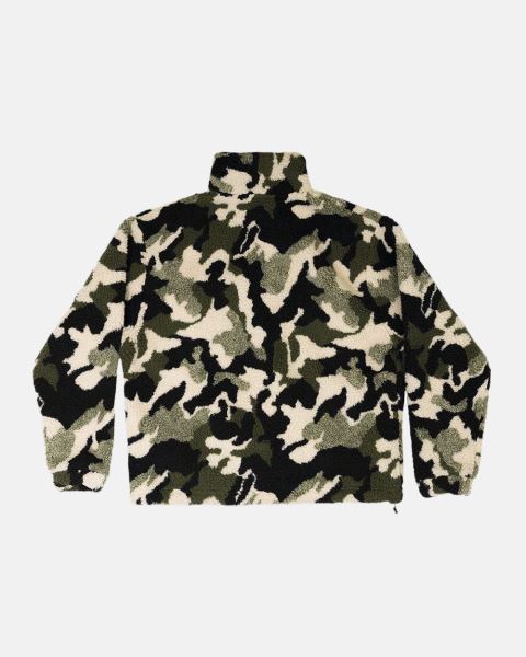 Cold Culture Abstract Fleece Green Camo | 78594-ZQKO