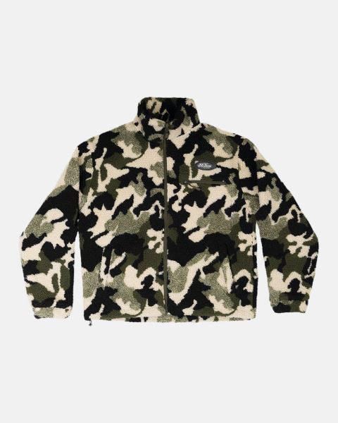 Cold Culture Abstract Fleece Green Camo | 78594-ZQKO