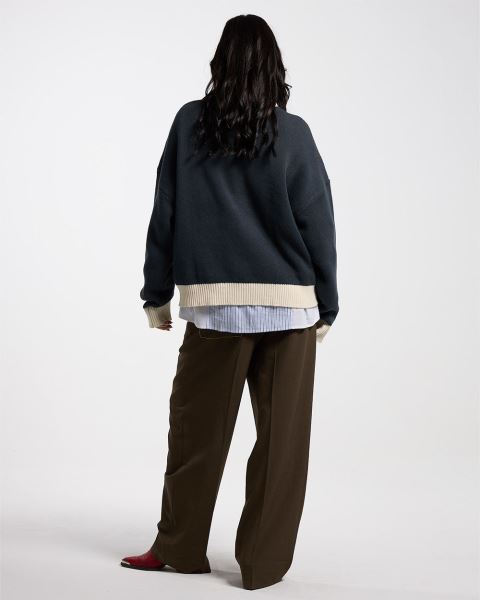 Cold Culture Academy Knitwear Orange | 36172-DKOX