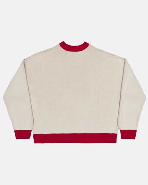 Cold Culture Academy Knitwear White | 74231-TXRO