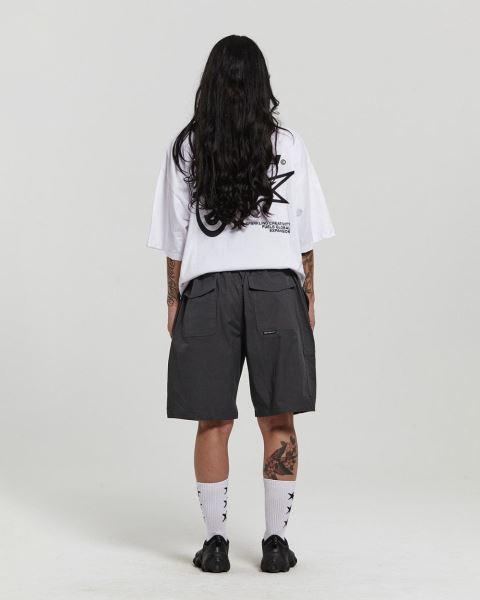 Cold Culture Active Shorts Dark Grey | 72846-OAIQ