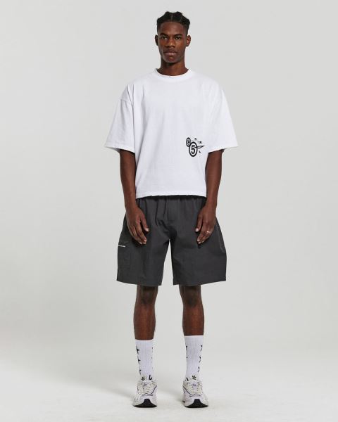 Cold Culture Active Shorts Dark Grey | 72846-OAIQ