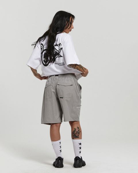 Cold Culture Active Shorts Light Grey | 89610-RKGY