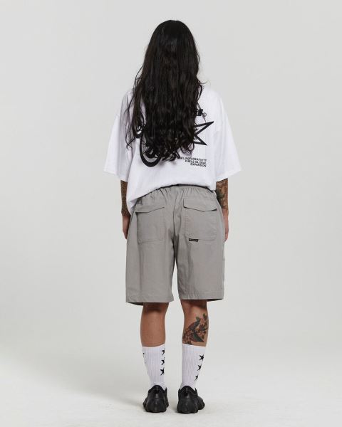 Cold Culture Active Shorts Light Grey | 89610-RKGY