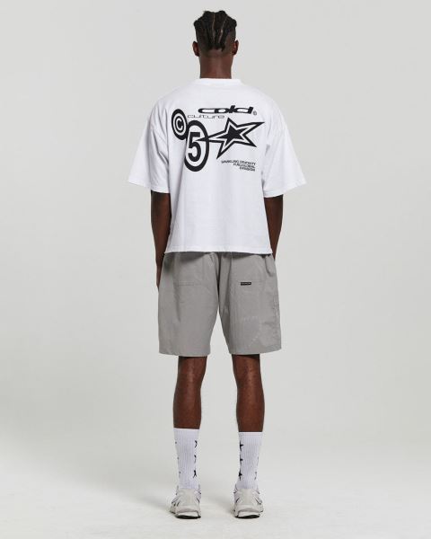 Cold Culture Active Shorts Light Grey | 89610-RKGY