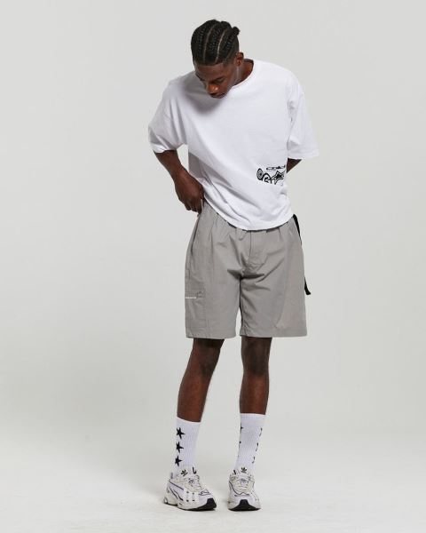 Cold Culture Active Shorts Light Grey | 89610-RKGY