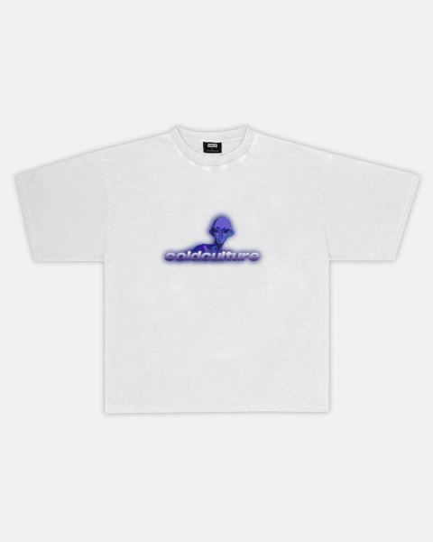 Cold Culture Alien T Shirt White | 61025-MGIK