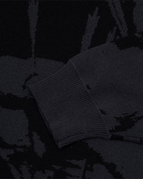 Cold Culture Apollo Knitwear Blue Black | 26795-CEJX