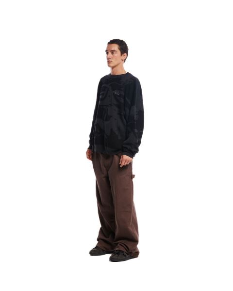 Cold Culture Apollo Knitwear Blue Black | 26795-CEJX