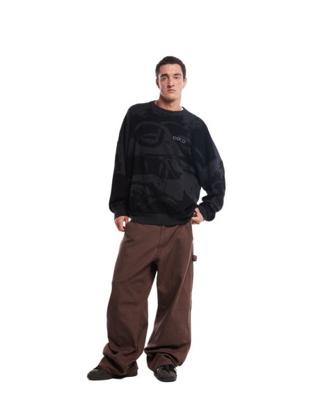 Cold Culture Apollo Knitwear Blue Black | 26795-CEJX