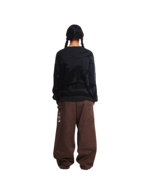 Cold Culture Apollo Knitwear Blue Black | 26795-CEJX