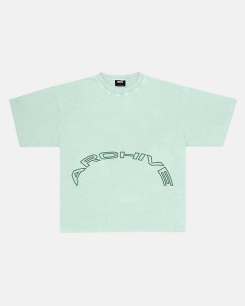 Cold Culture Archive T Shirt Green | 67580-MPFN