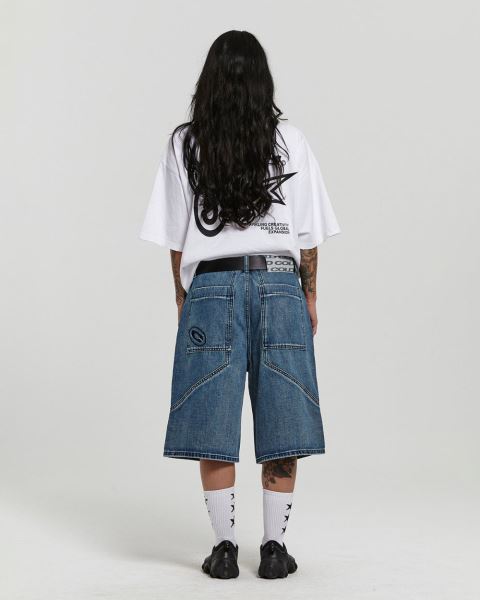 Cold Culture Assembly V2 Shorts Blue | 02917-UICP