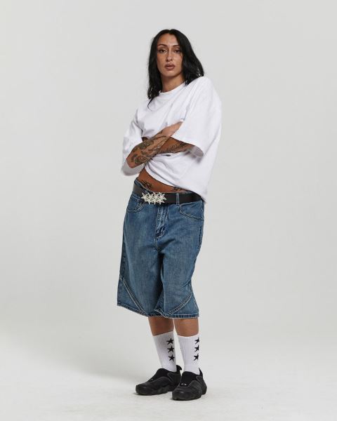 Cold Culture Assembly V2 Shorts Blue | 02917-UICP