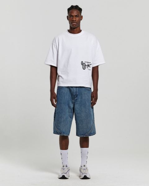 Cold Culture Assembly V2 Shorts Blue | 02917-UICP