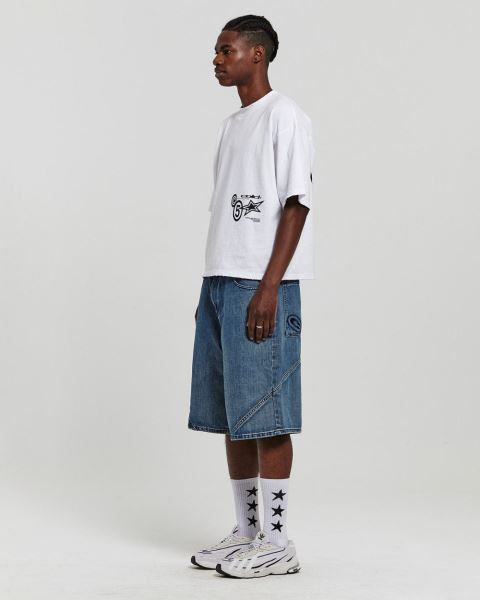 Cold Culture Assembly V2 Shorts Blue | 02917-UICP
