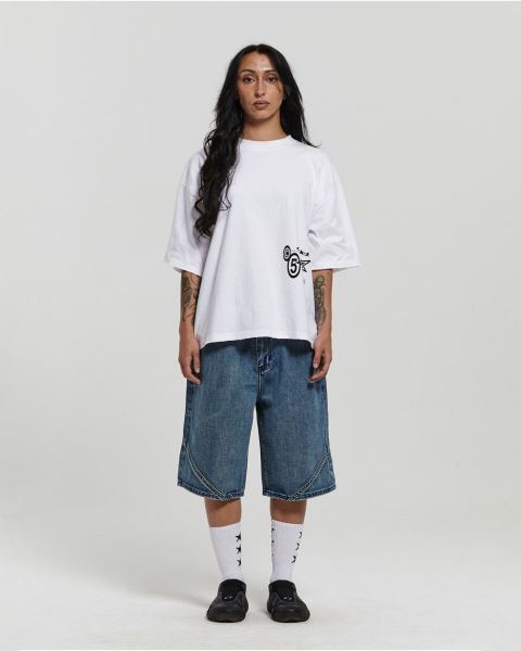 Cold Culture Assembly V2 Shorts Blue | 02917-UICP