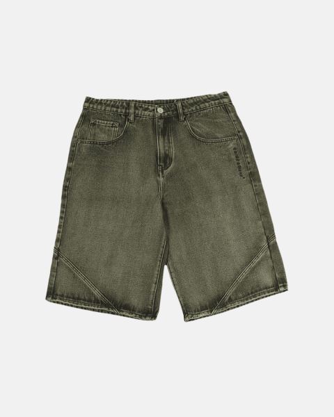 Cold Culture Assembly V2 Shorts Green Blue | 12834-HKJC