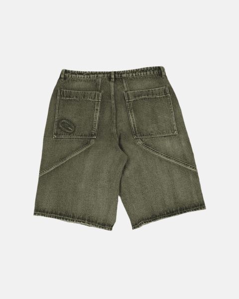 Cold Culture Assembly V2 Shorts Green Blue | 12834-HKJC
