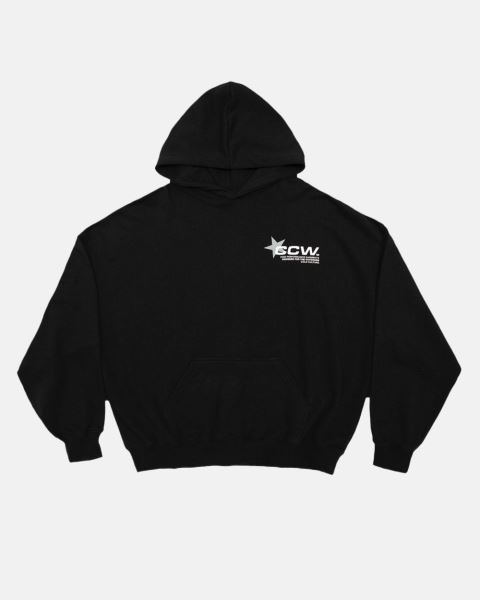 Cold Culture Astro Hoodie Black | 37189-JHDO