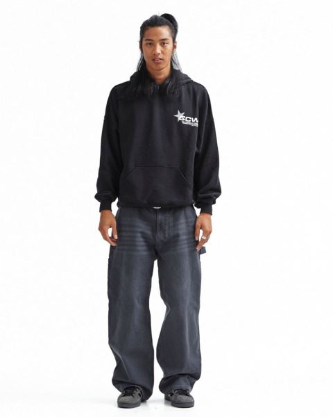 Cold Culture Astro Hoodie Black | 37189-JHDO