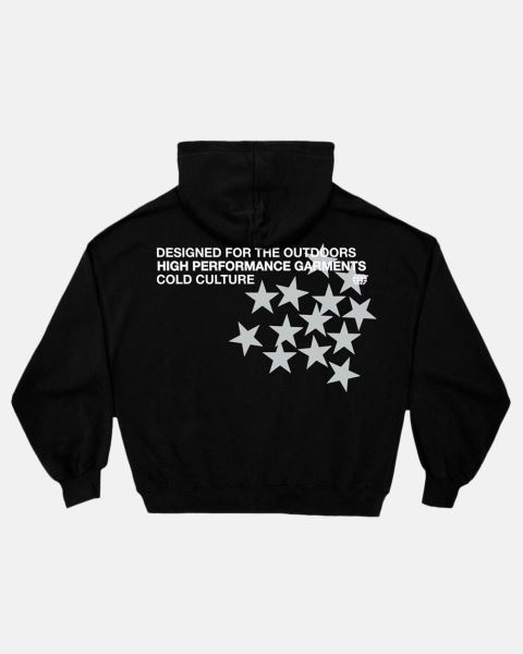 Cold Culture Astro Hoodie Black | 37189-JHDO