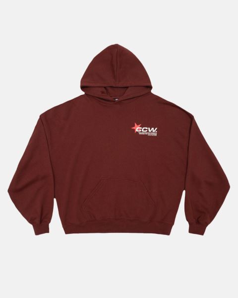 Cold Culture Astro Hoodie Red | 46897-JKDL