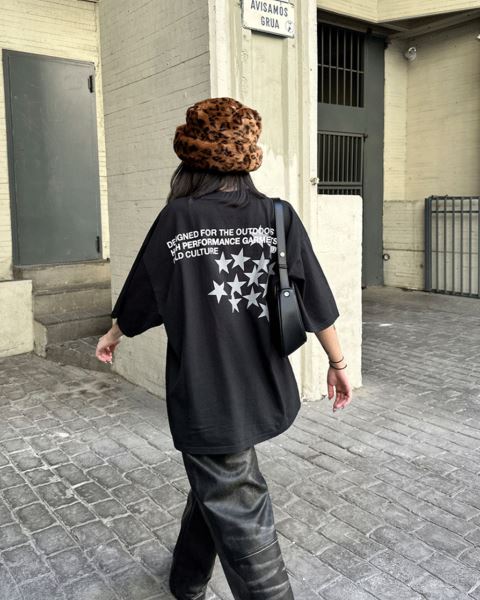 Cold Culture Astro T Shirt Black | 52174-LAMN